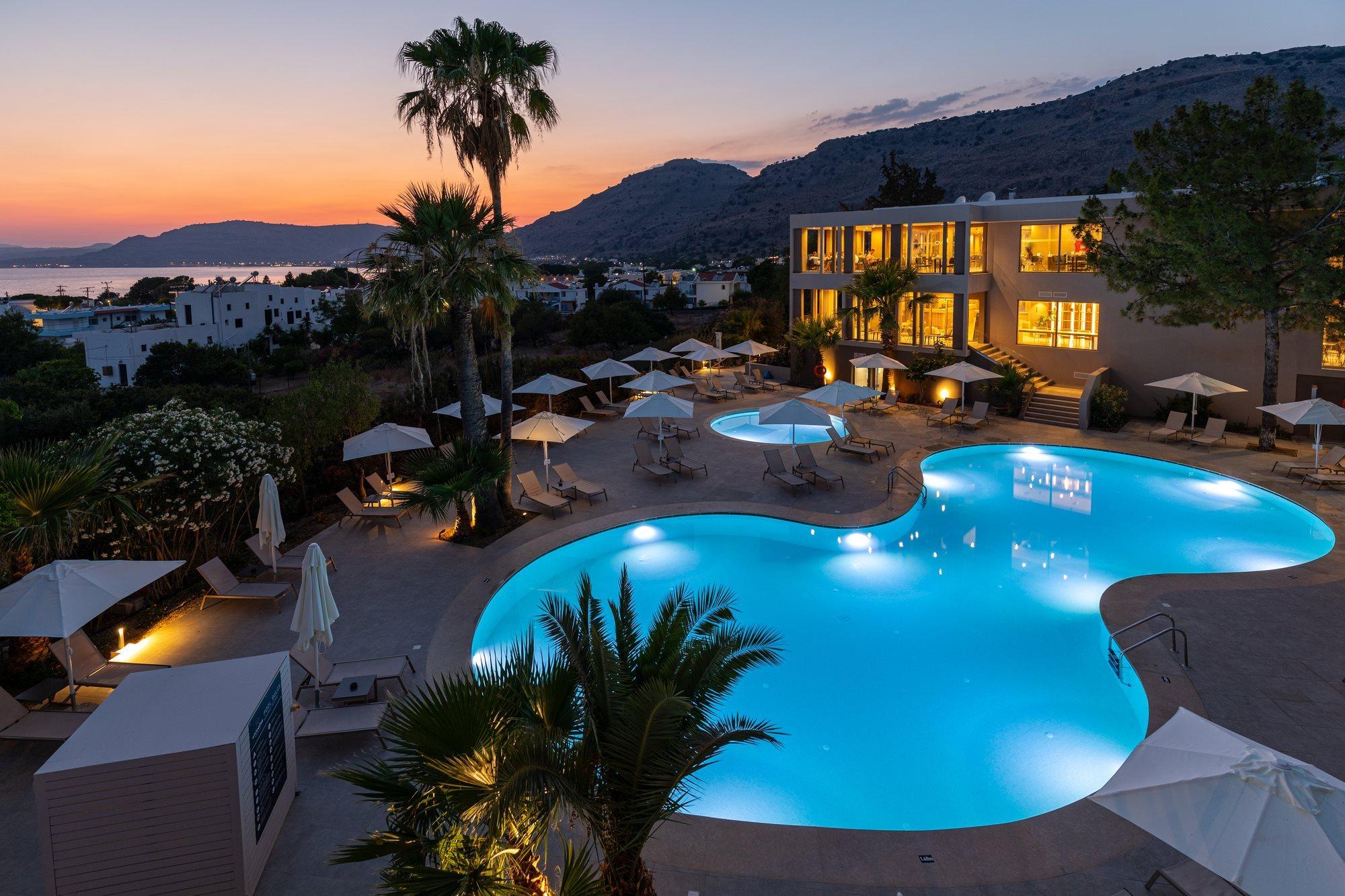 Готель White Olive Premium Lindos Pefki  Екстер'єр фото
