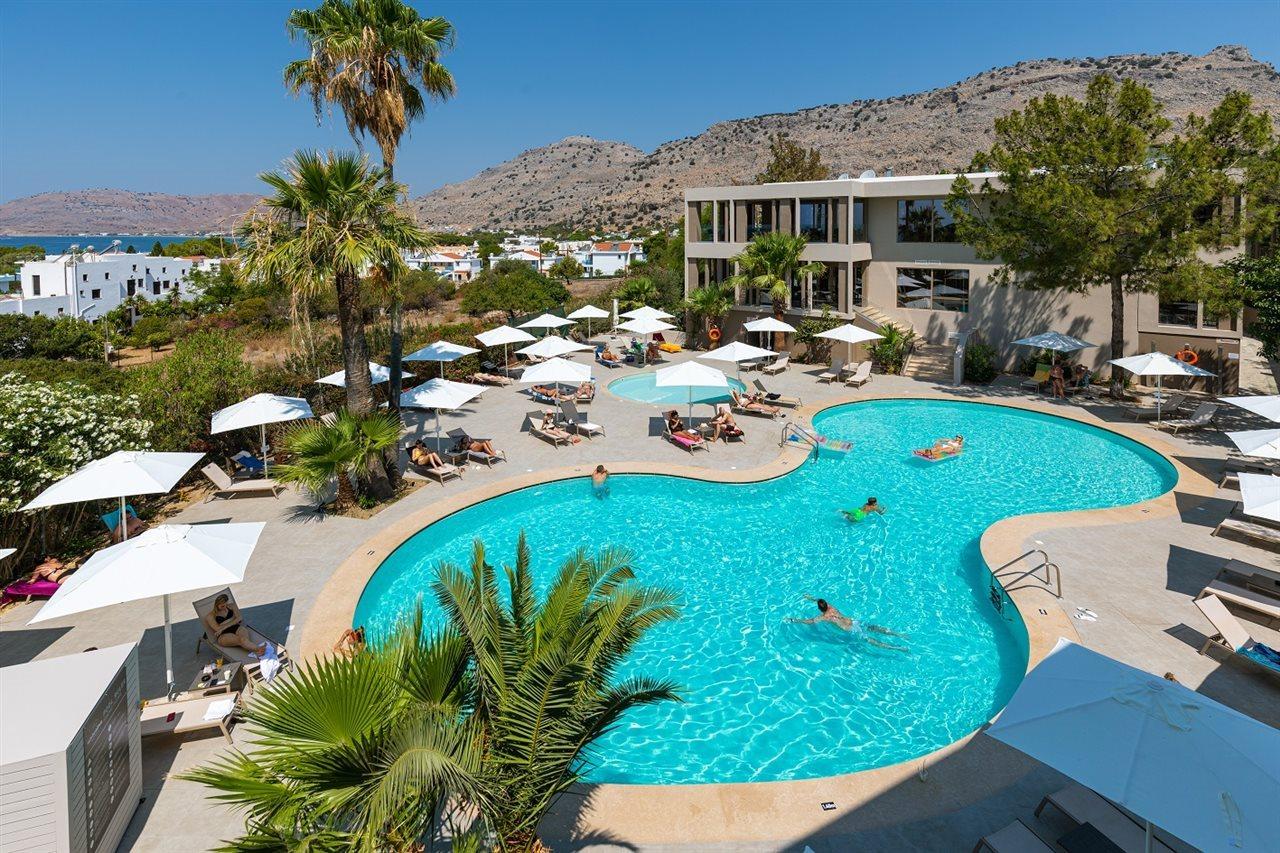 Готель White Olive Premium Lindos Pefki  Екстер'єр фото