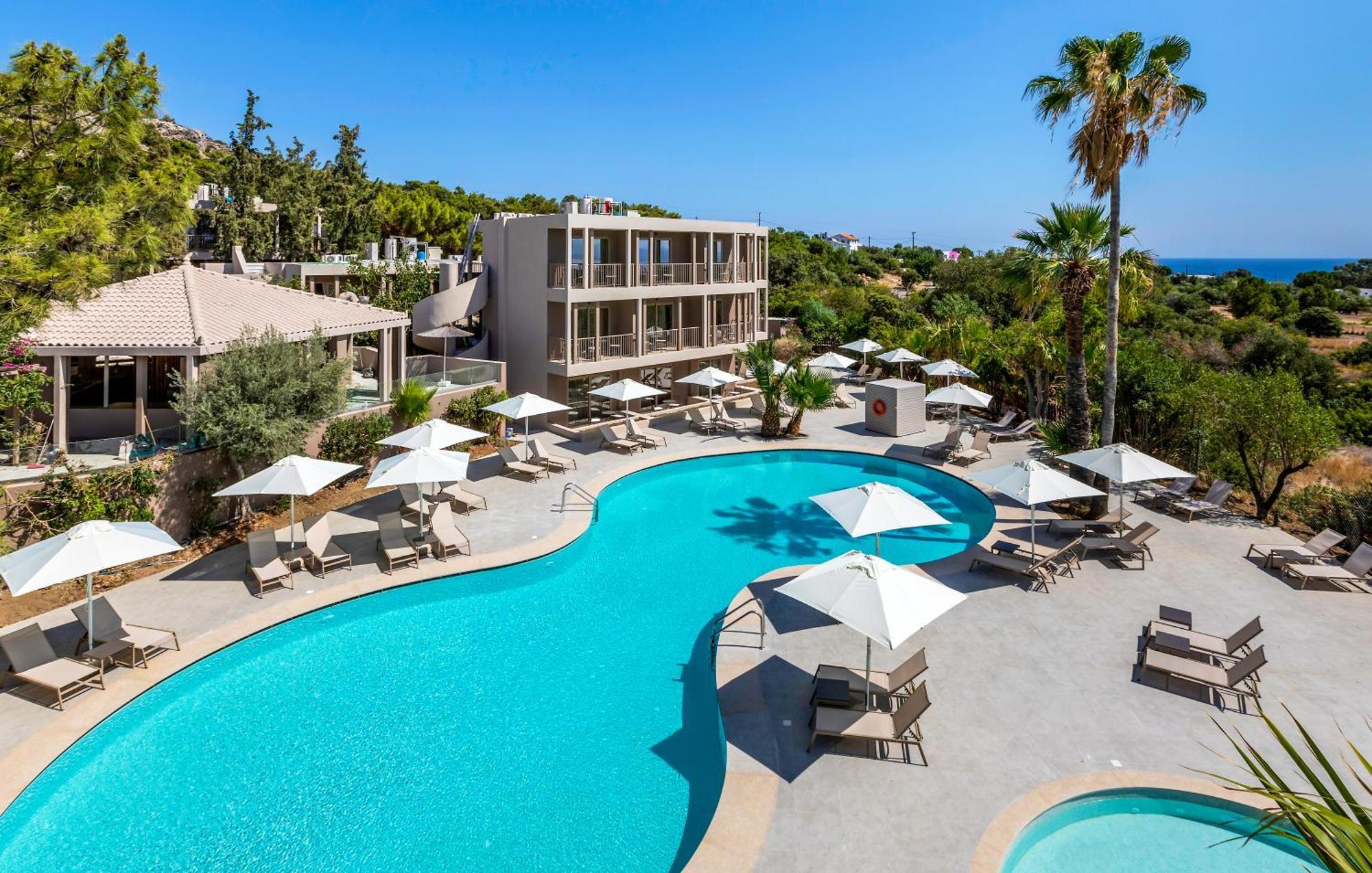 Готель White Olive Premium Lindos Pefki  Екстер'єр фото